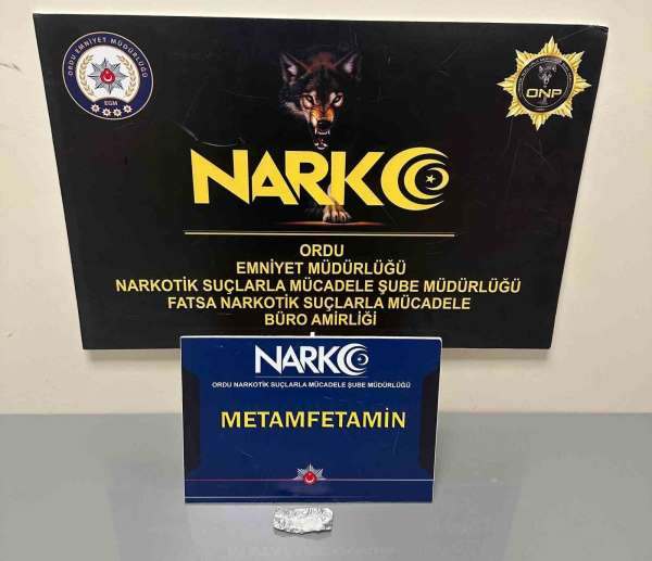 Ordu'da uyuşturucu operasyonlarında 1 tutuklama