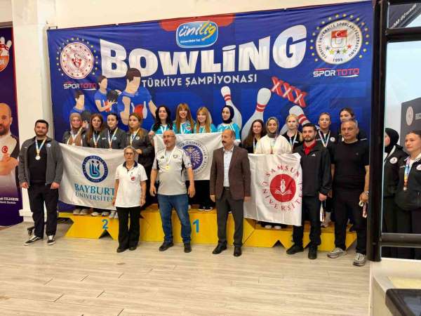 Atatürk Üniversitesi bowlingde Türkiye'nin zirvesine adını yazdırdı
