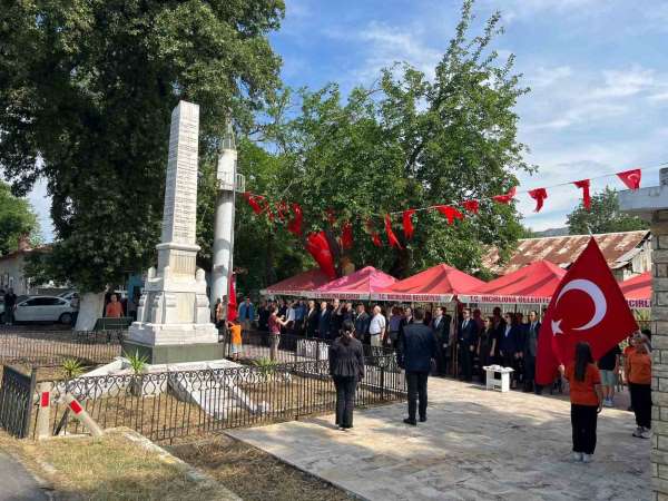 Erbeyli Şehitleri İlk Kurşun Abidesi'nde anma etkinliği düzenlendi