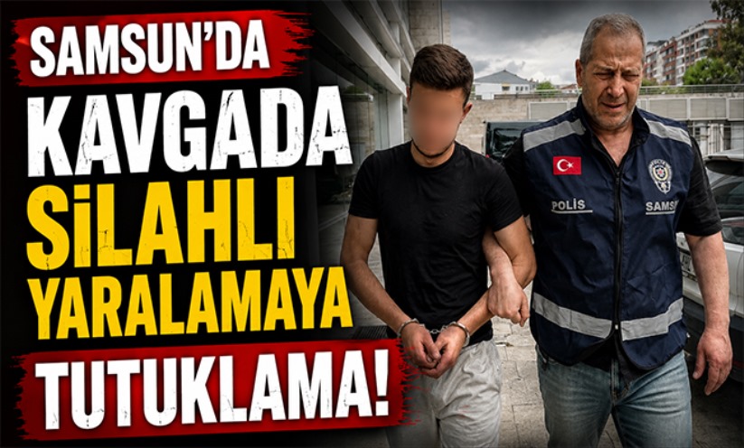 Kavgada silahlı yaralamaya tutuklama