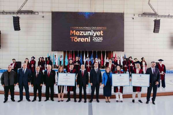 Hasan Kalyoncu Üniversitesi bin 878 Öğrencisini mezun etmenin gururunu yaşadı