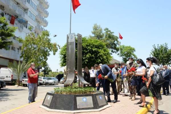 Antalya'da helikopter şehitleri anıldı 