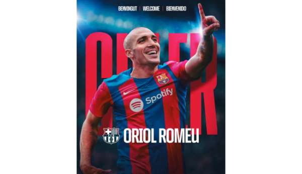 Barcelona, Oriol Romeu ile 3 yıllık sözleşme imzaladı