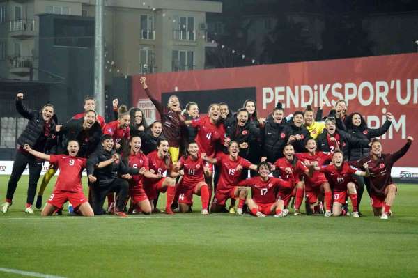 A Milli Kadın Futbol Takımı'nın play-off'taki rakibi Ukrayna oldu