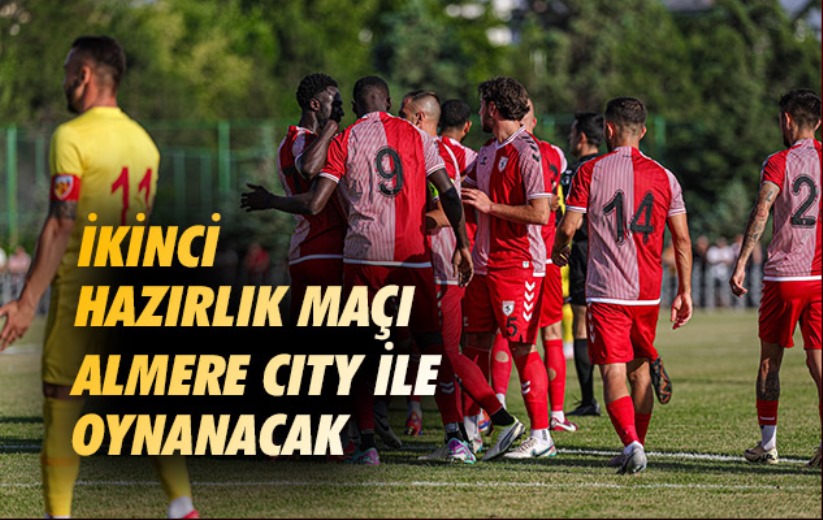 İkinci Hazırlık Maçı Almere City İle Oynanacak 