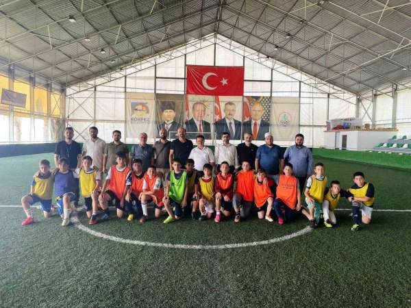 Kur'an kursları arası futbol turnuvası başladı