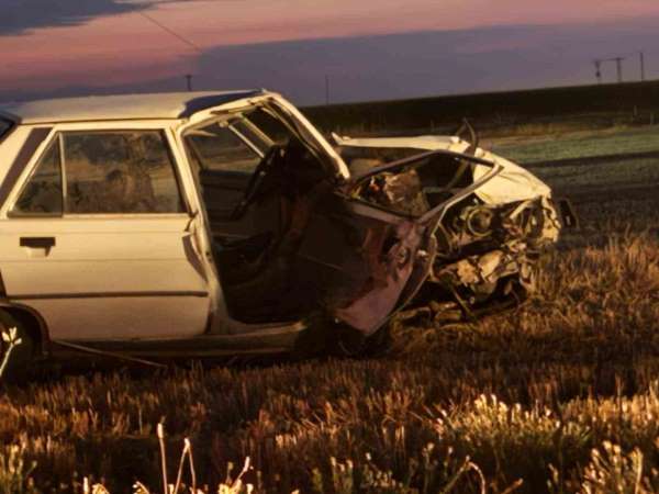 Aksaray'da düğün konvoyunda kaza: 2 yaralı