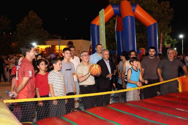 Başkan Özdoğan: 'Hacılar'da çocuklarımıza spor dolu bir yaz yaşatıyoruz'