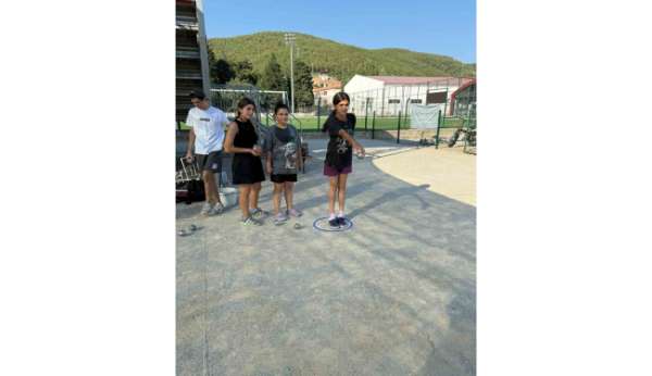 Ula'da minikler bocce ile tanıştı