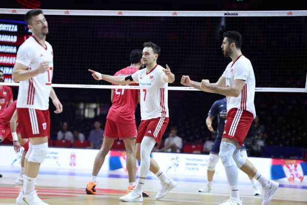 A Milli Erkek Voleybol Takımı, tarihinde ilk kez Milletler Ligi'nde çeyrek finalde