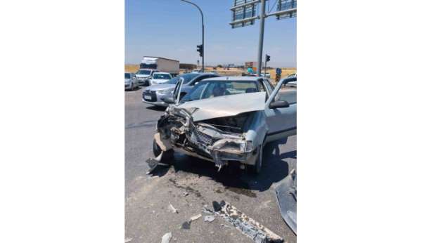 Diyarbakır'da trafik kazası: 1 yaralı