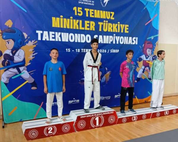 Kayserili sporculardan Türkiye Şampiyonası'nda çifte madalya