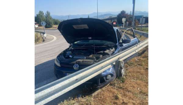 Navigasyon yönlendirmesi kaza getirdi: 1 yaralı