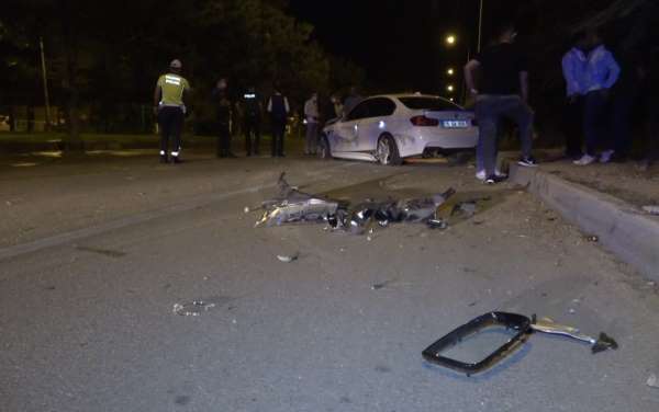 Kaza yaptırdı, ortadan kayboldu