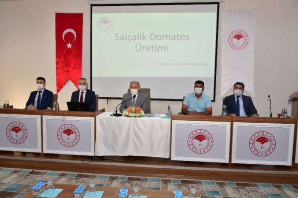 Manisa'da domateste yaşanan sıkıntı masaya yatırıldı