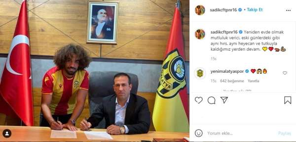 Sadık Çiftpınar'dan taraftara mesaj