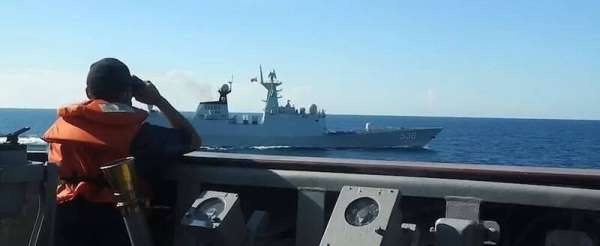 Tayvan: 'Donanmamız Çin savaş gemilerinin tacizlerine sarsılmaz cesaret ve soğukkanlılıkla karşılık verdi'