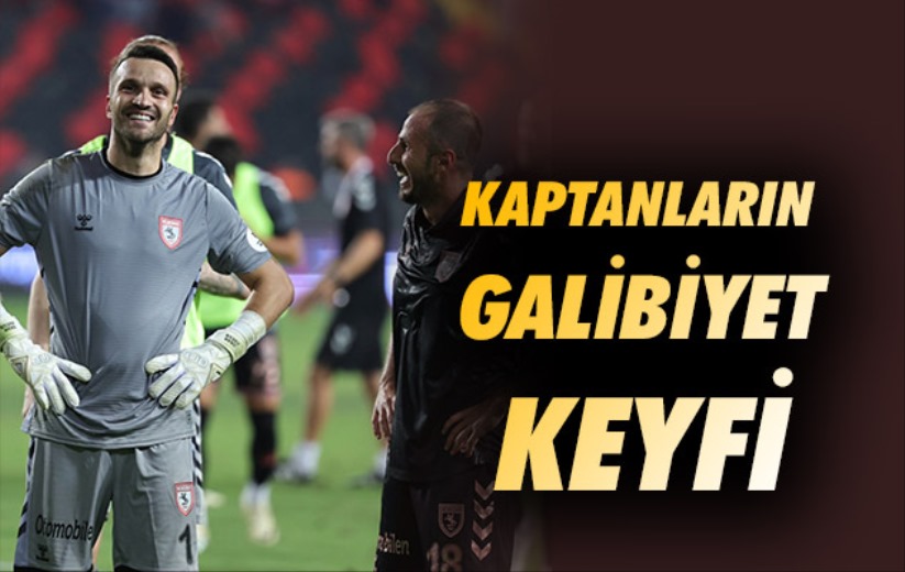 Kaptanların Galibiyet Keyfi 