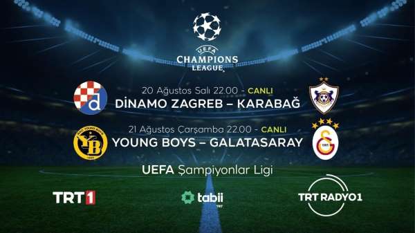 UEFA Şampiyonlar Ligi Play-Off heyecanı TRT'de yaşanacak