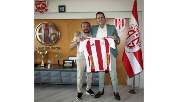 Ali Atasever, Antalyaspor Başkanı Rıza Perçin'i ziyaret etti