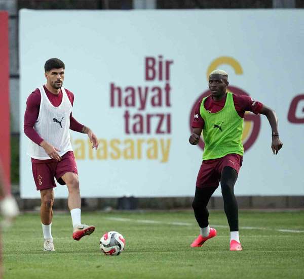 Galatasaray, Kayserispor maçının hazırlıklarını sürdürdü