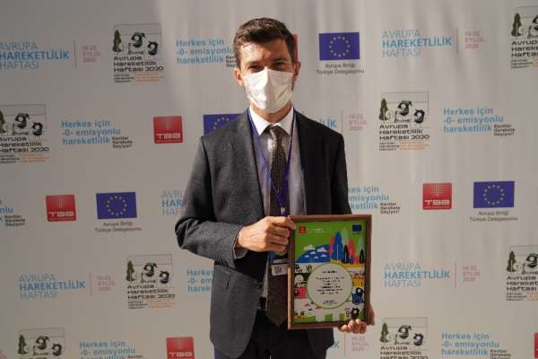 Erbaa Belediyesi 'ne 'Çevre Dostu Kent Erbaa' projesi ödülü 