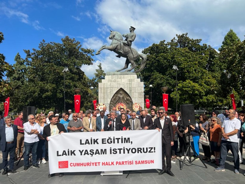 CHP Samsun'da 'ÇEDES Projesi'ni protesto etti