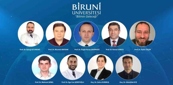 Biruni Üniversitesi'nden 9 akademisyen 'Dünyanın En Etkili Bilim İnsanları' listesinde