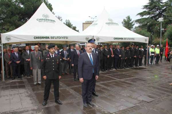 Çarşamba'da Gaziler Günü kutlaması