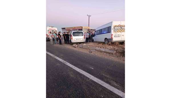 Mardin'de zincirleme trafik kazası: 9 yaralı