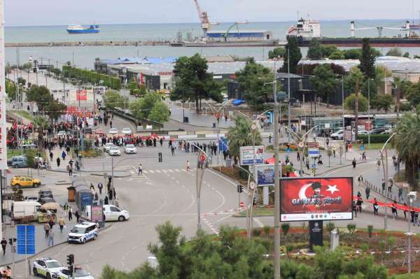 Samsun'da Gaziler Günü'nde korolu kutlama ve 'Terörsüz Türkiye' mesajı