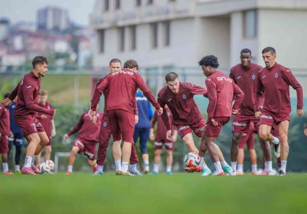 Trabzonspor, Gaziantep FK maçı hazırlıklarını tamamlandı