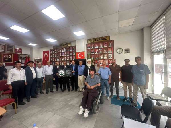 Anadolu Aşiretler Federasyonundan Iğdır Şehit ve Gazi Derneği'ne ziyaret