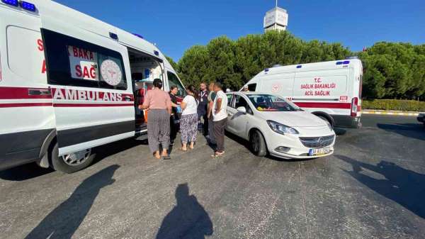 Aydın'da trafik kazası: 2 yaralı