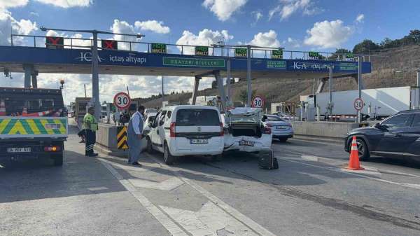 Kuzey Marmara Otoyolu'nda zincirleme kaza: 2 yaralı