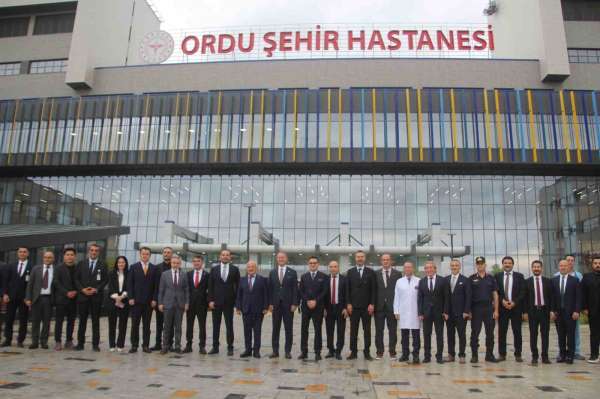 Ordu Şehir Hastanesinde hasta kabulü başladı: İlk hastalar protokol üyeleri