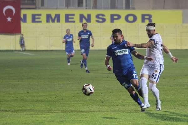 TFF 1. Lig: Ekol Göz Menemenspor: 0 - Büyükşehir Belediye Erzurumspor: 0 