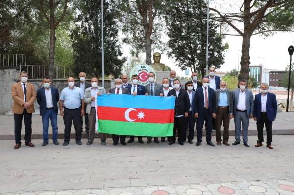 Amasyalı muhtarlar: 'Azerbaycanlı kardeşlerimizin yanındayız' 