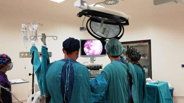 Ayancık'ta laparoskopik ameliyatlara başlandı