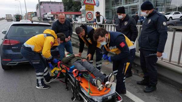 Samsun'daki kazada 1 kişi yaralandı