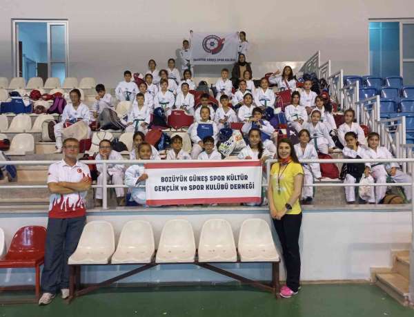 128 taekwondocu kıyasıya yarıştı - Bilecik haber
