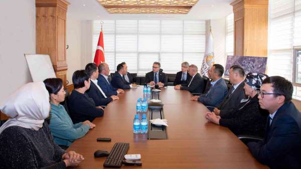 Selçuk Üniversitesi, Batken Devlet Üniversitesi ile tecrübelerini paylaştı - Konya haber