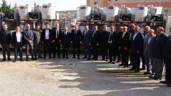 Yozgat'ta 116 adet süt soğutma ve depolama tankı dağıtıldı - Yozgat haber