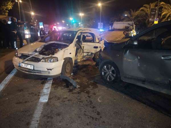 Maltepe'de trafik kazası: 2 yaralı