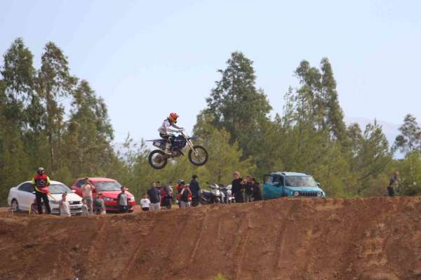 Fethiye'de motokros heyecanı