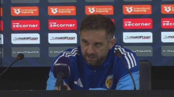 Radomir Dalovic: 'Bu maçtan çıkarmamız gereken dersler var'