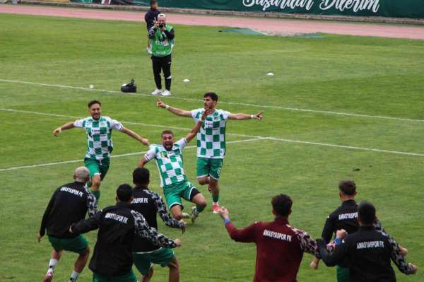 TFF 3. Lig: Amasyaspor: 3 - Yozgat Belediyesi Bozokspor: 1