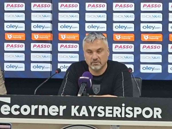 Thomas Reis: 'Kayserispor'un yeni hocasına karşı takımı hazırlamam zor oldu'