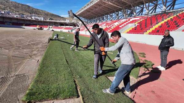 Yozgat'ta 2021 yılında yıkılıp, yerine yenisi inşa edilen statta sona yaklaşıldı