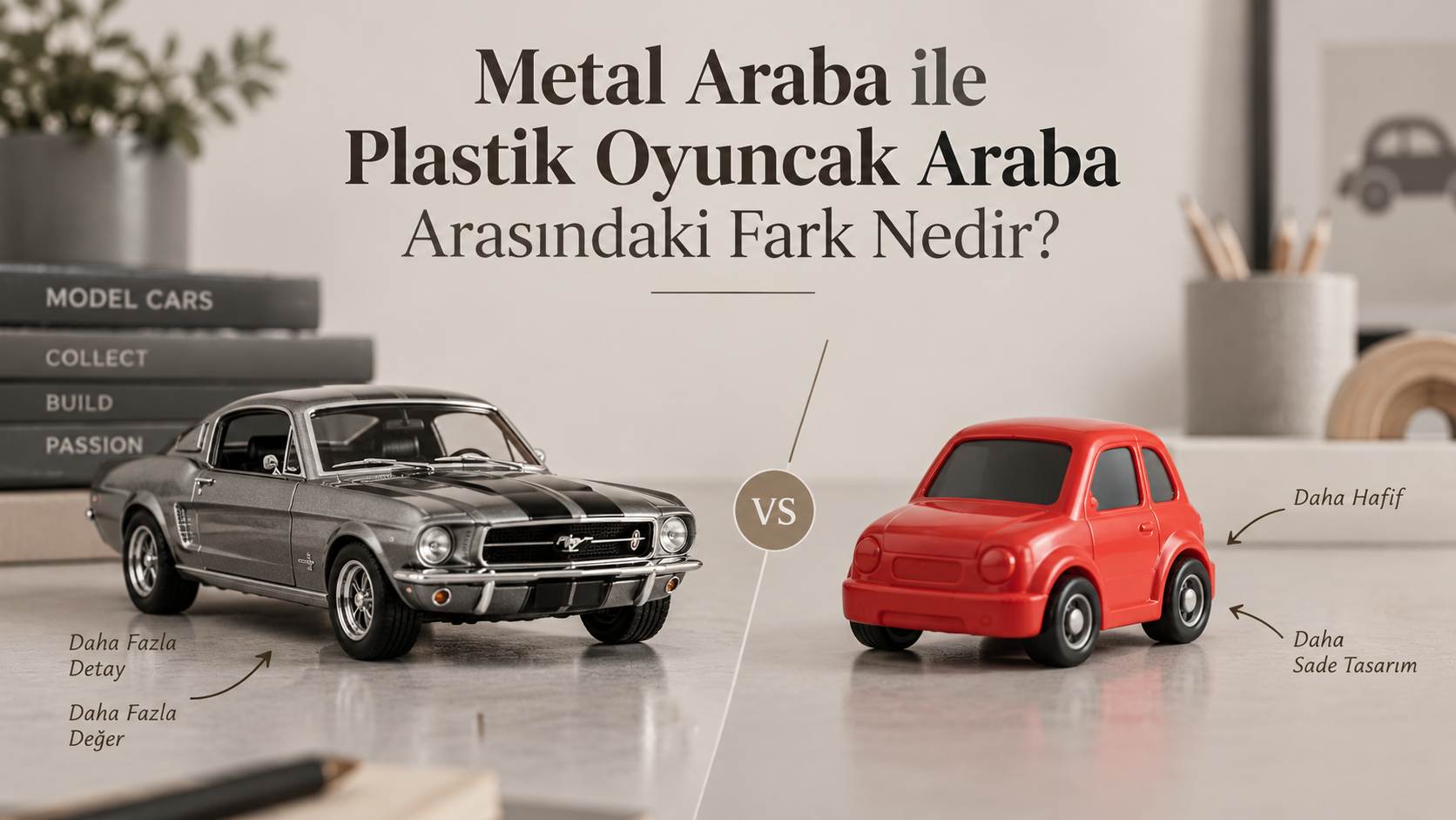 Metal Araba ile Plastik Oyuncak Araba Arasındaki Fark Nedir?